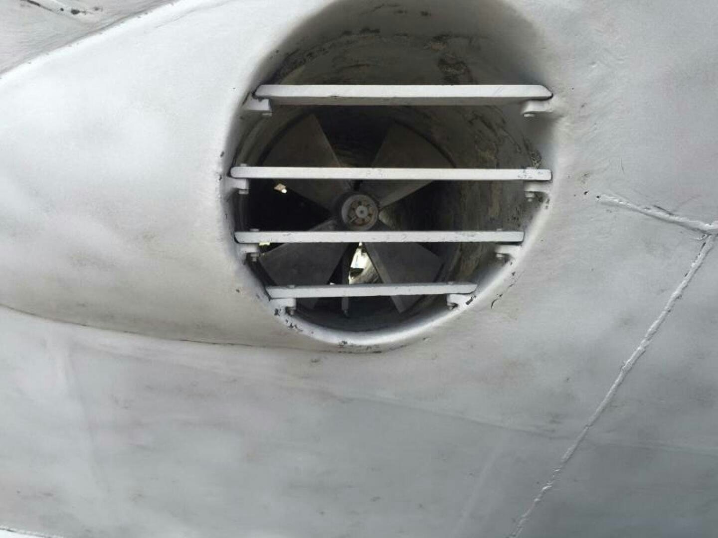 a car tire on a white surface aboard SOUTHERN BREEZE Yacht for Sale