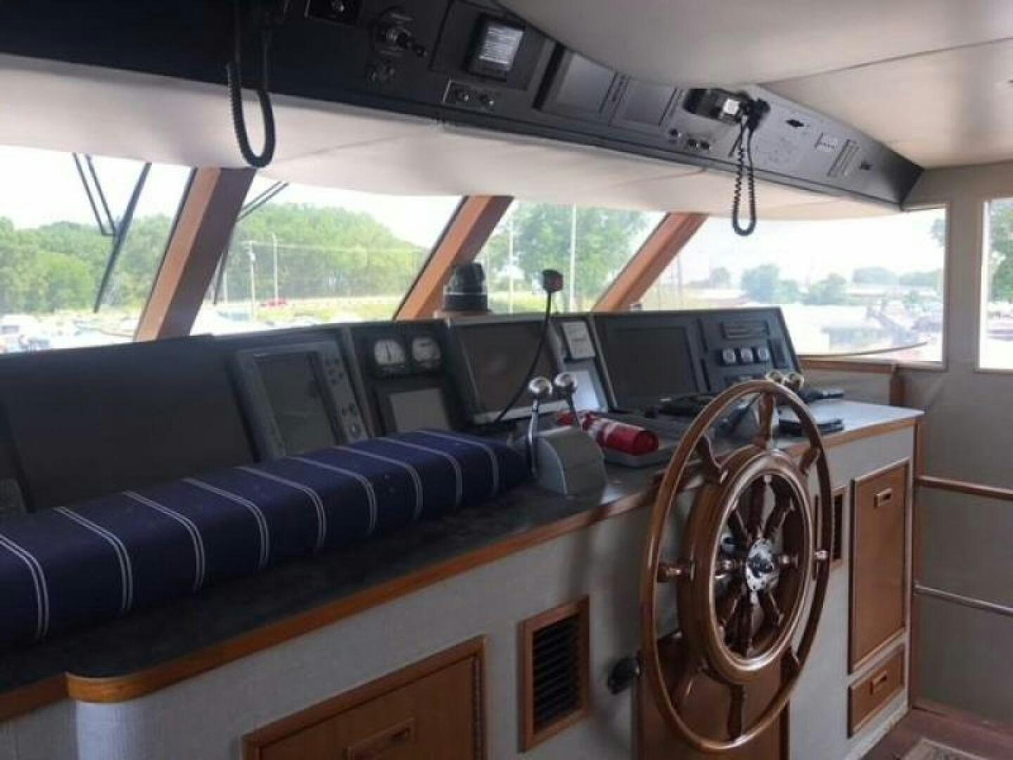 inside of a vehicle aboard SOUTHERN BREEZE Yacht for Sale