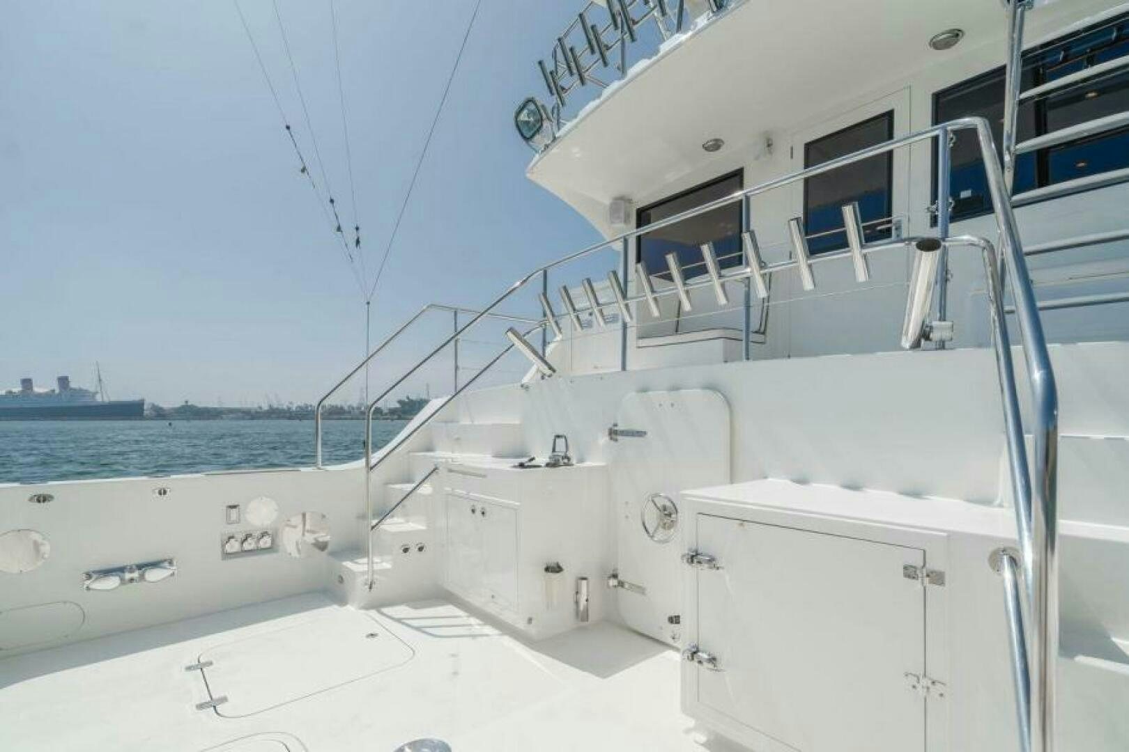 a boat on the water aboard FAN TAIL I Yacht for Sale