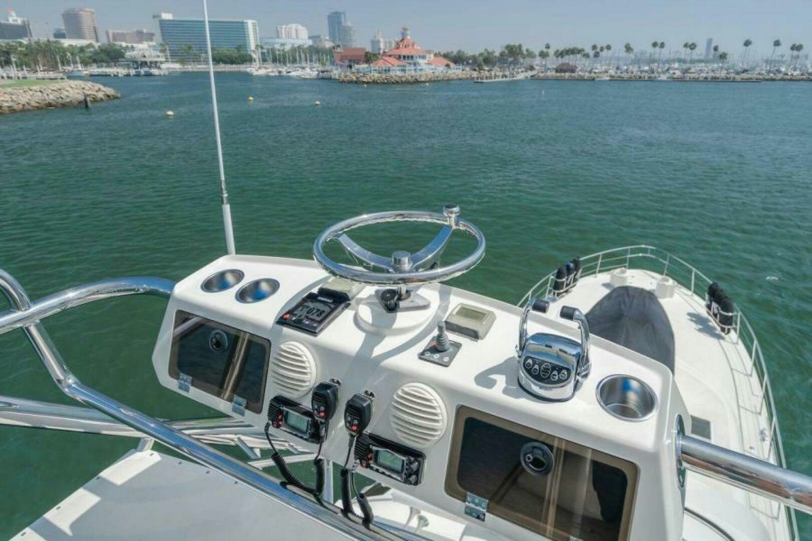 a boat in the water aboard FAN TAIL I Yacht for Sale