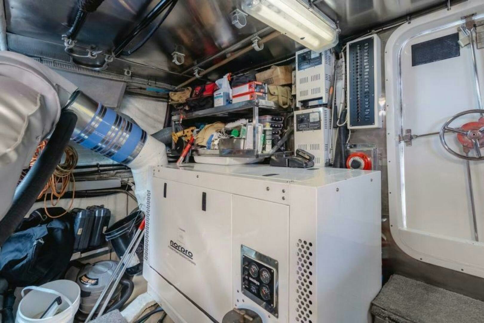 a car with a computer aboard FAN TAIL I Yacht for Sale