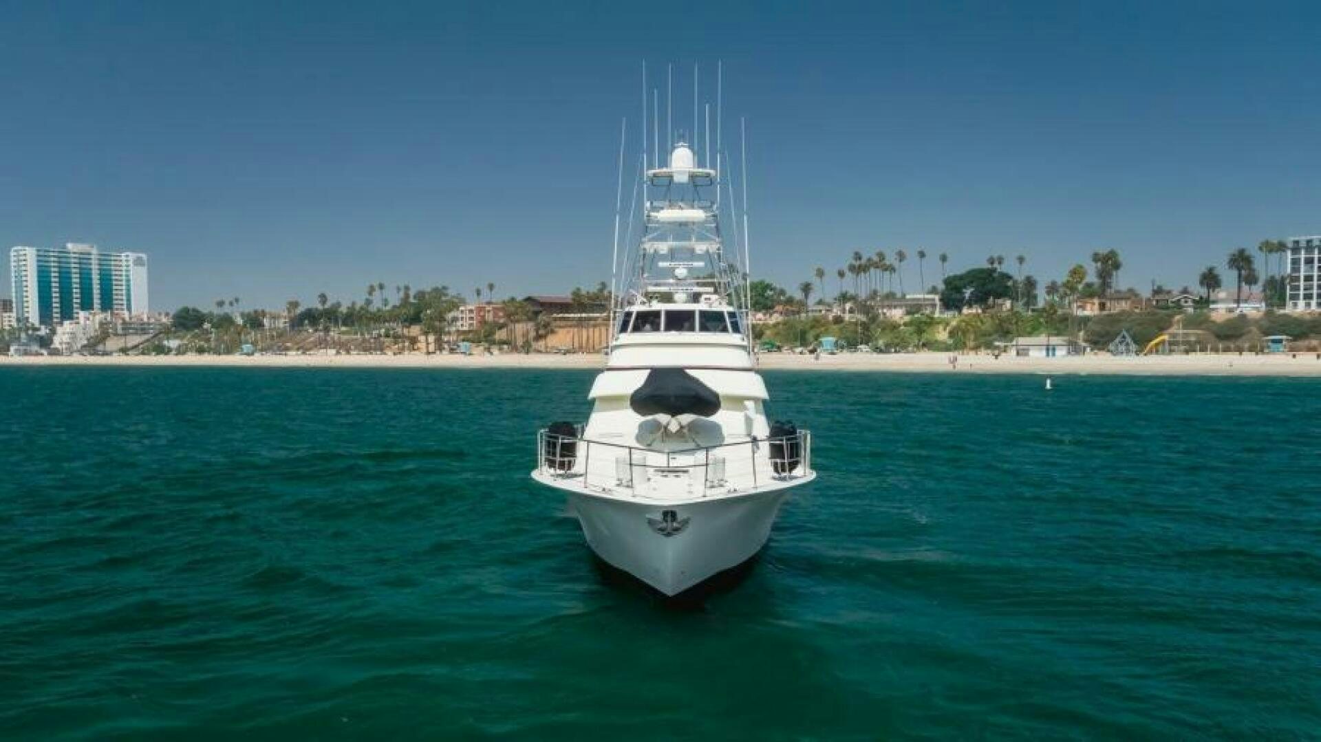 a boat in the water aboard FAN TAIL I Yacht for Sale