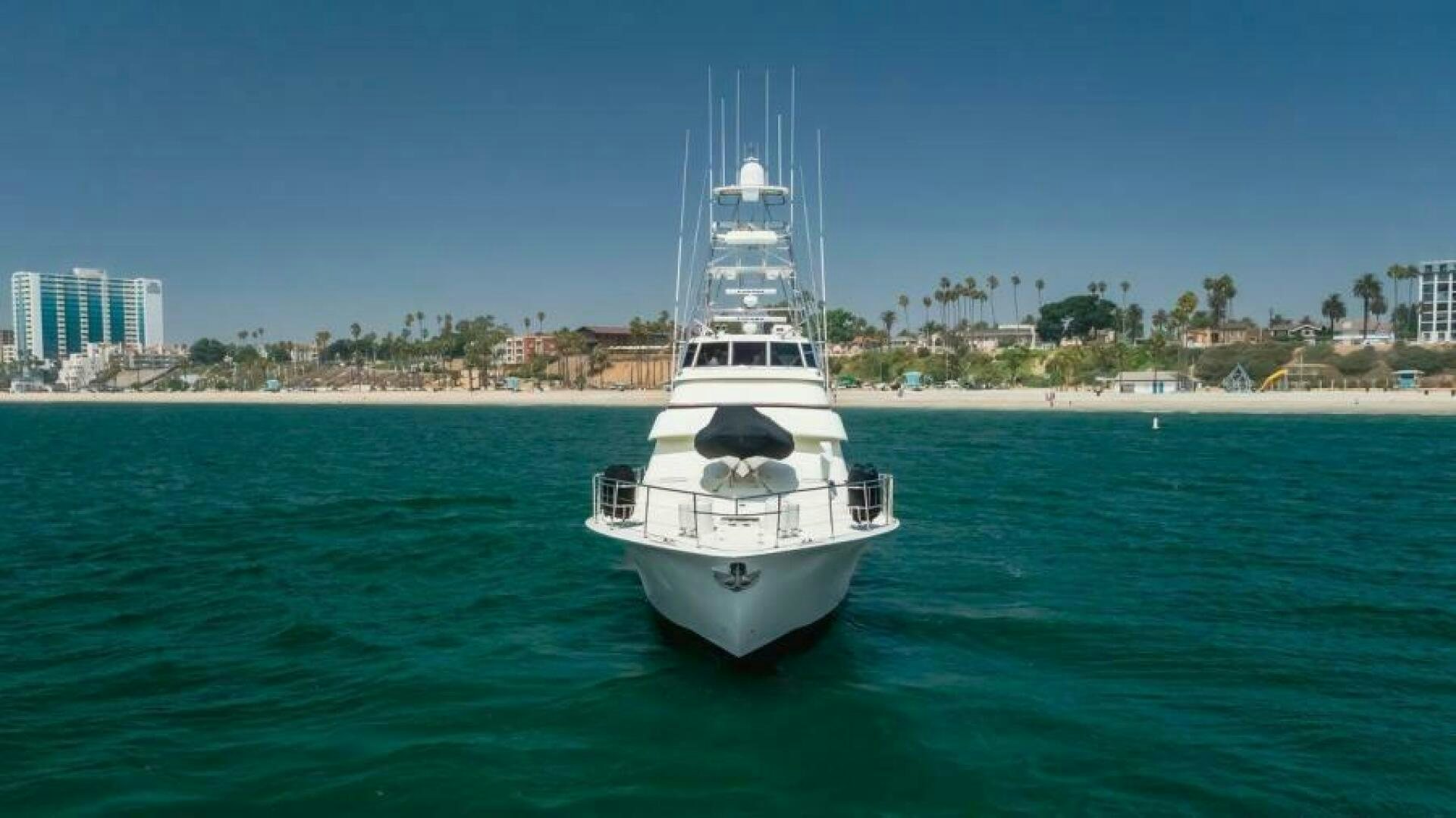 a boat in the water aboard FAN TAIL I Yacht for Sale