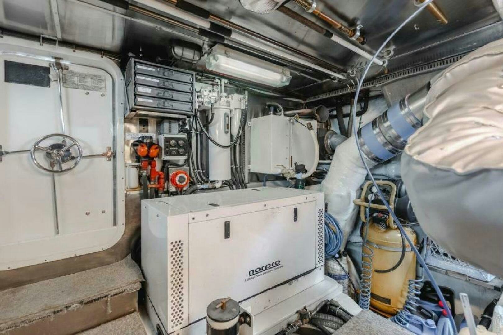 a machine with wires aboard FAN TAIL I Yacht for Sale