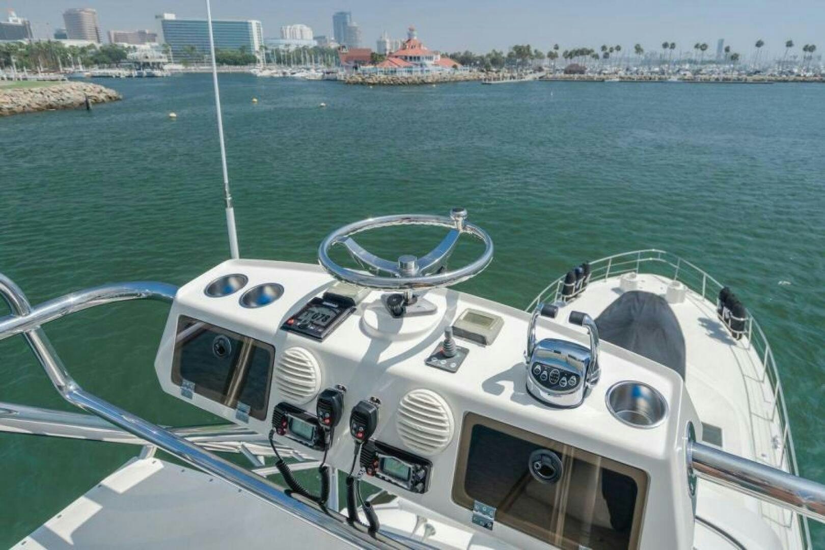 a boat in the water aboard FAN TAIL I Yacht for Sale