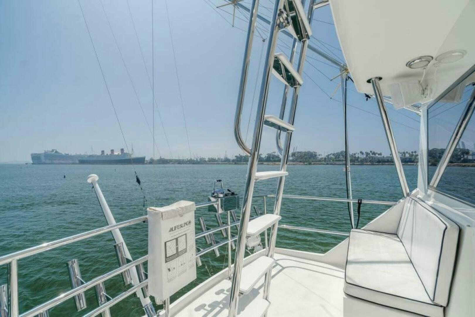 a boat on the water aboard FAN TAIL I Yacht for Sale