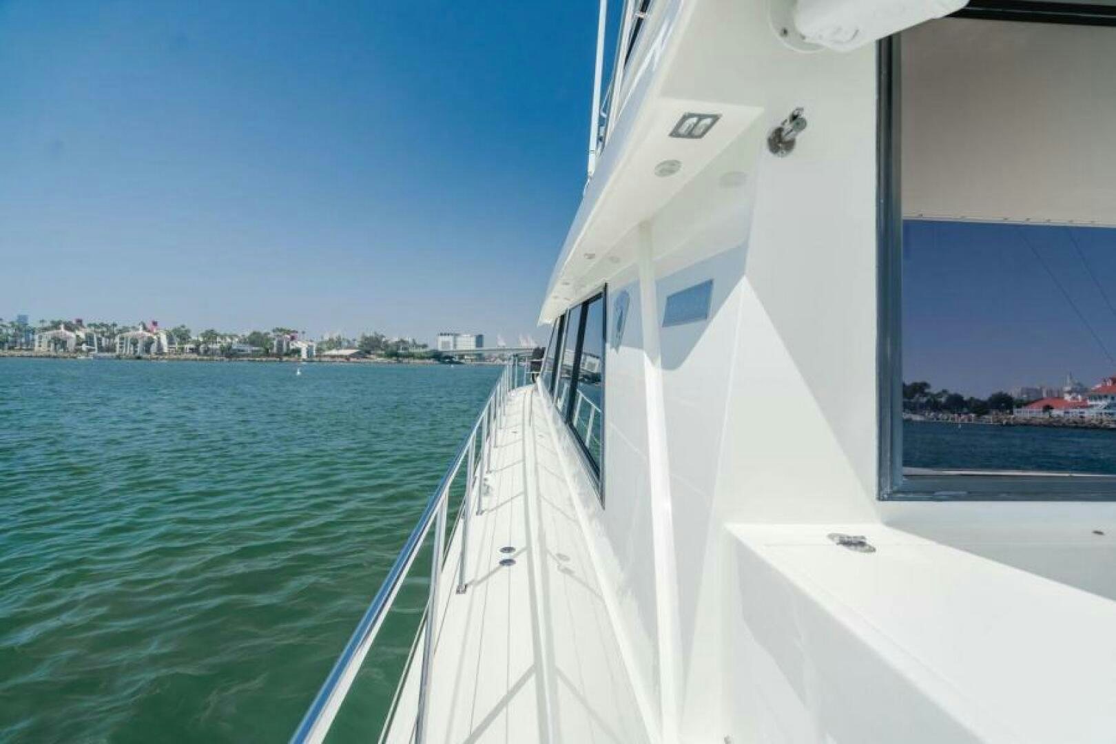 a boat on the water aboard FAN TAIL I Yacht for Sale