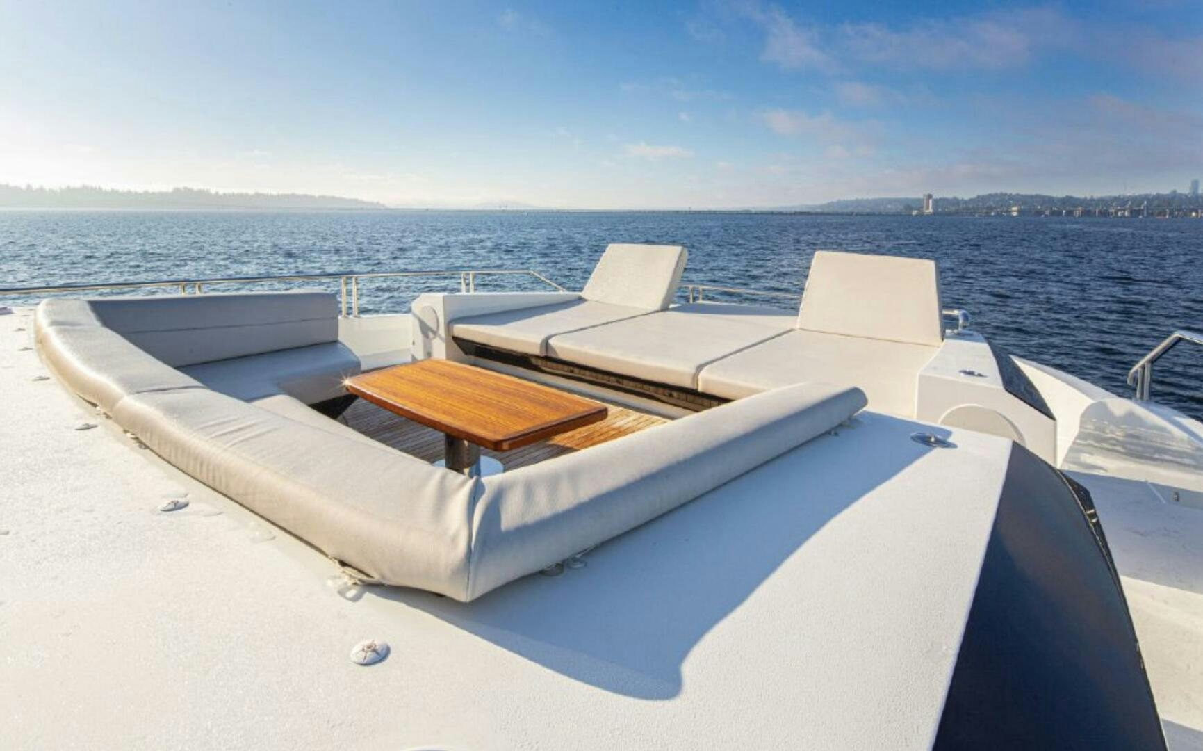 a boat on the water aboard TLC Yacht for Sale