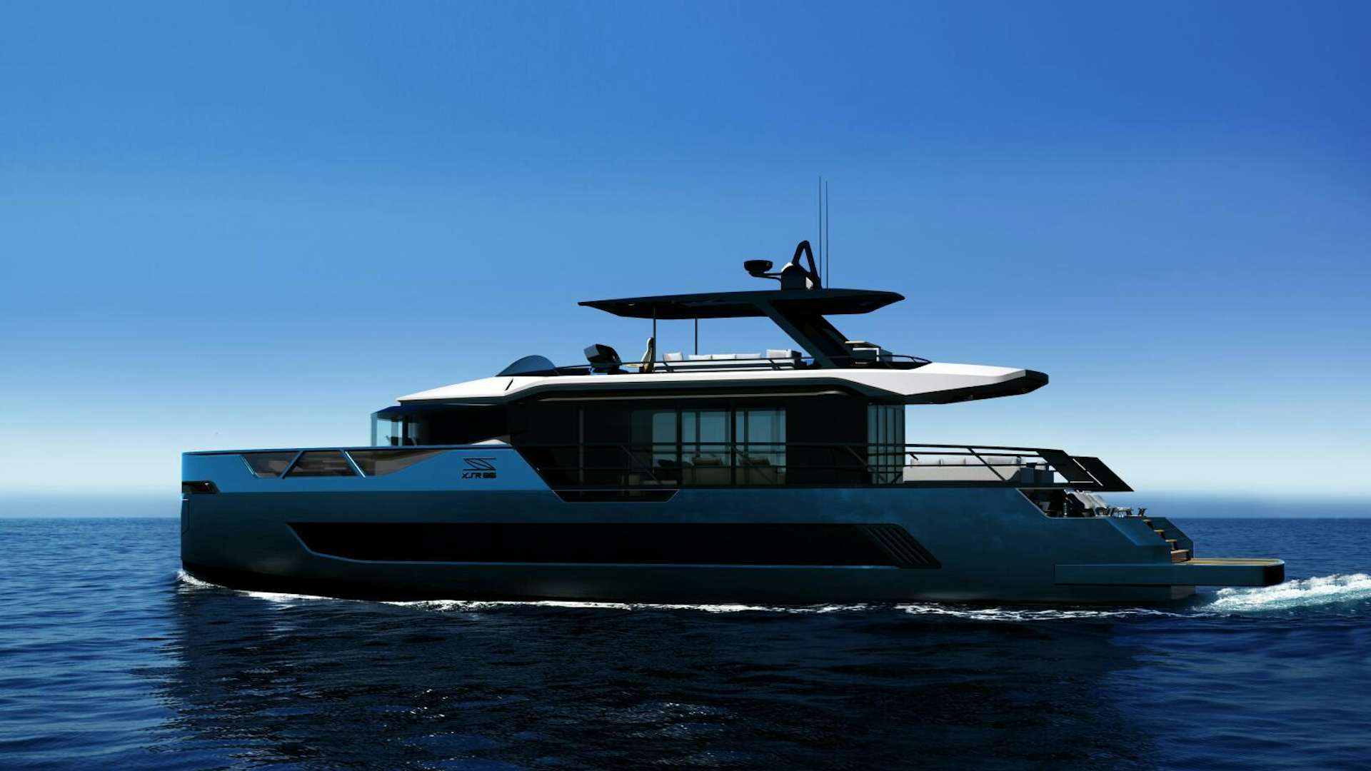 a boat on the water aboard Nb 202 Yacht for Sale