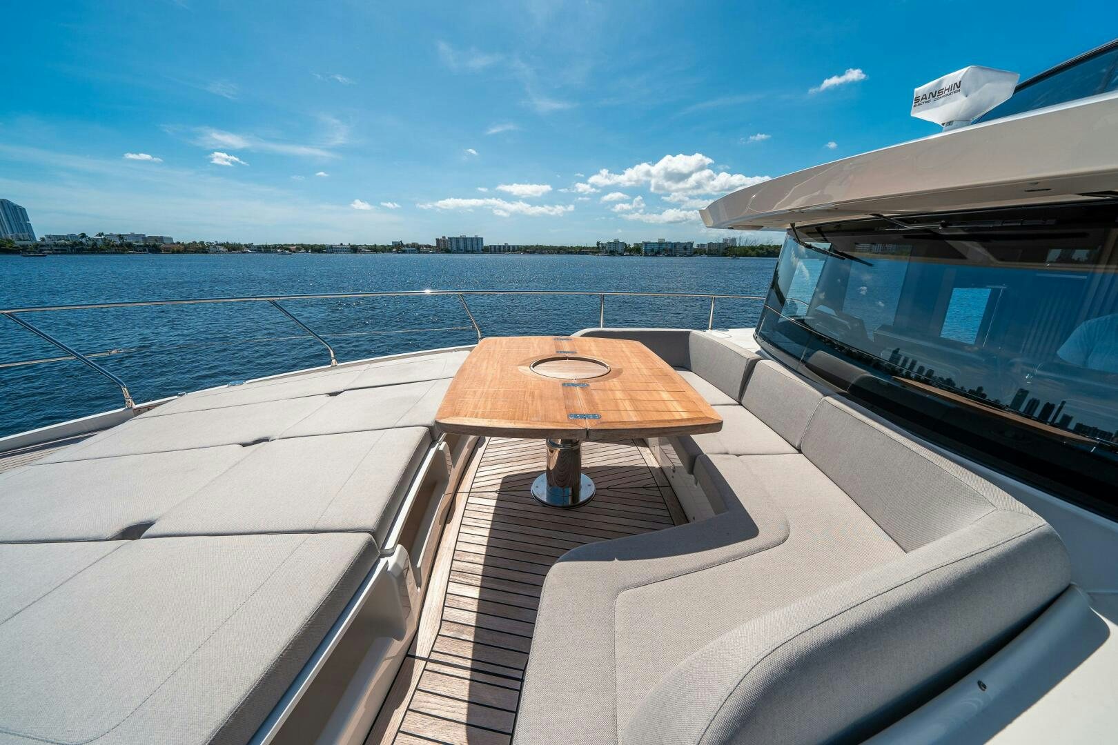 a boat on the water aboard ALGI Yacht for Sale