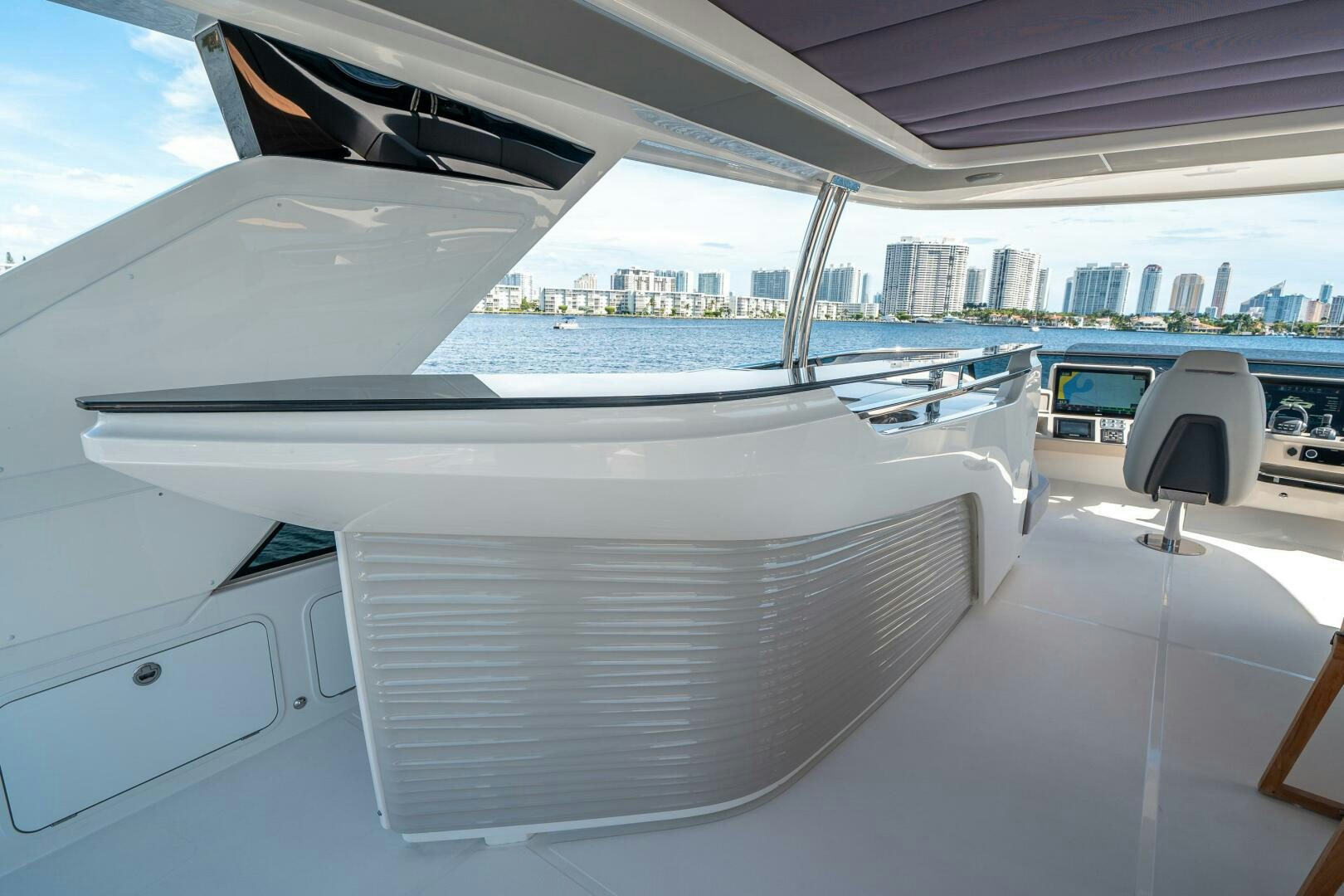 a boat on the water aboard ALGI Yacht for Sale