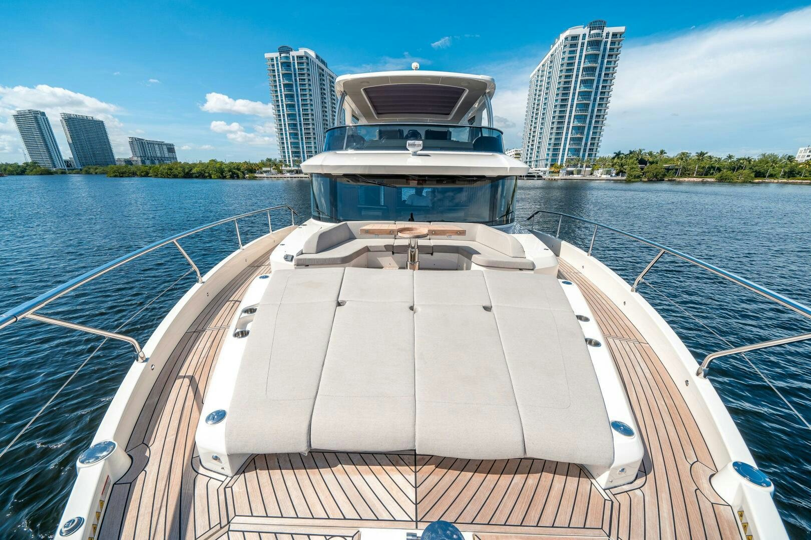 a boat on the water aboard ALGI Yacht for Sale