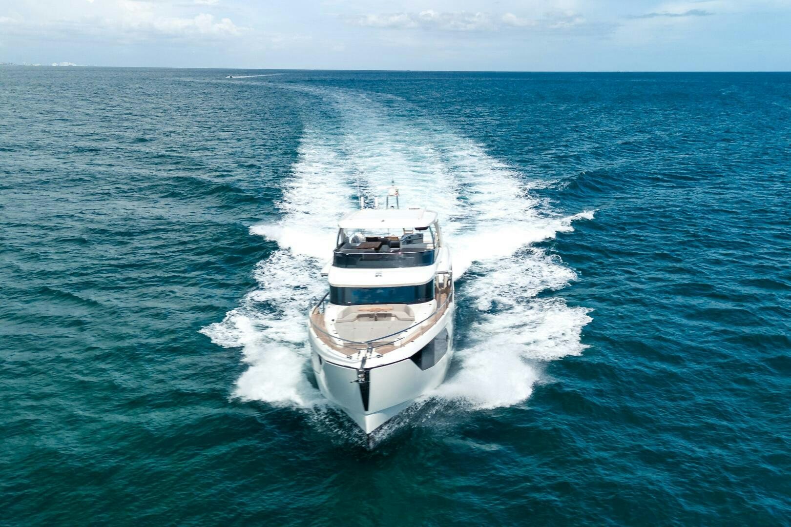 a boat on the water aboard ALGI Yacht for Sale