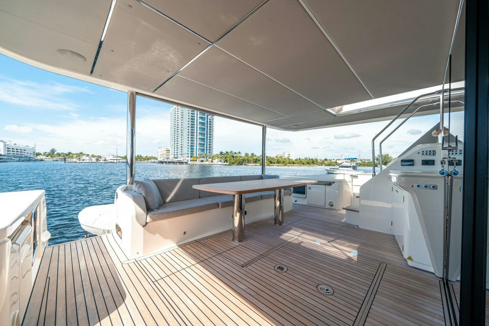 a boat on the water aboard ALGI Yacht for Sale