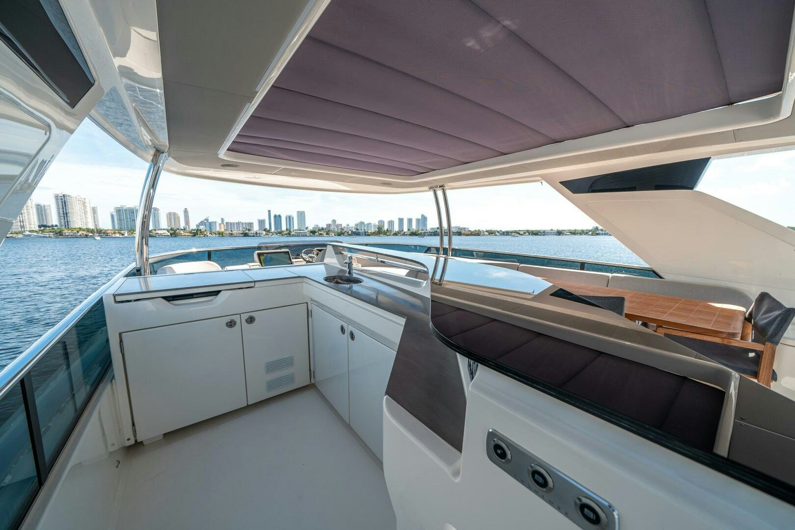 a boat on the water aboard ALGI Yacht for Sale