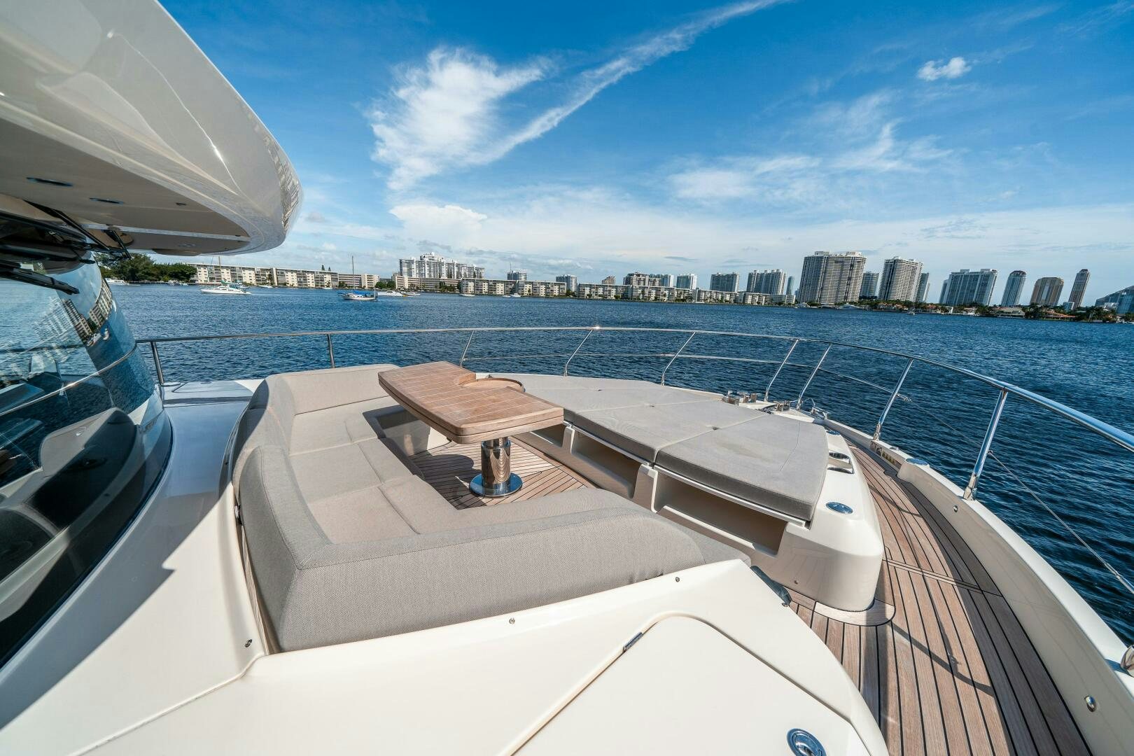 a boat on the water aboard ALGI Yacht for Sale