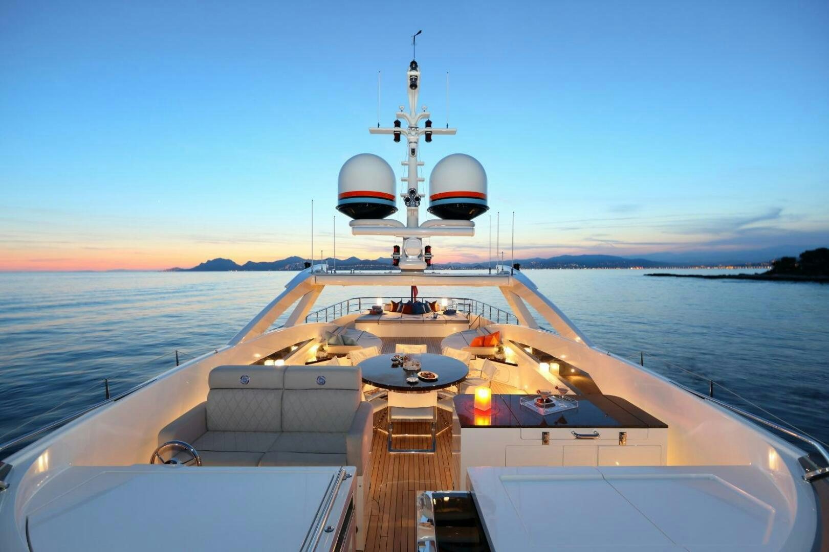 a boat on the water aboard AURELIA Yacht for Sale