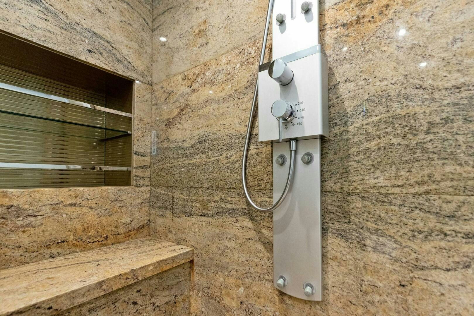 a machine on the wall aboard SUNZSET Yacht for Sale