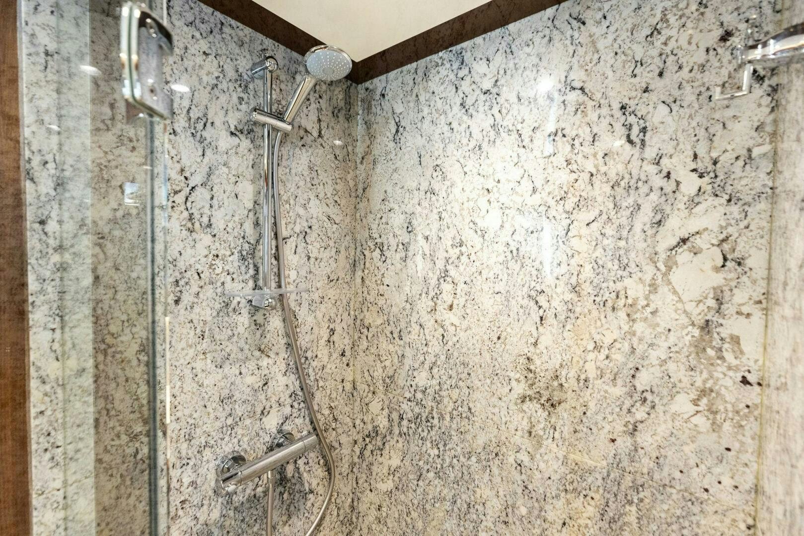 a wall with pipes and wires aboard SUNZSET Yacht for Sale