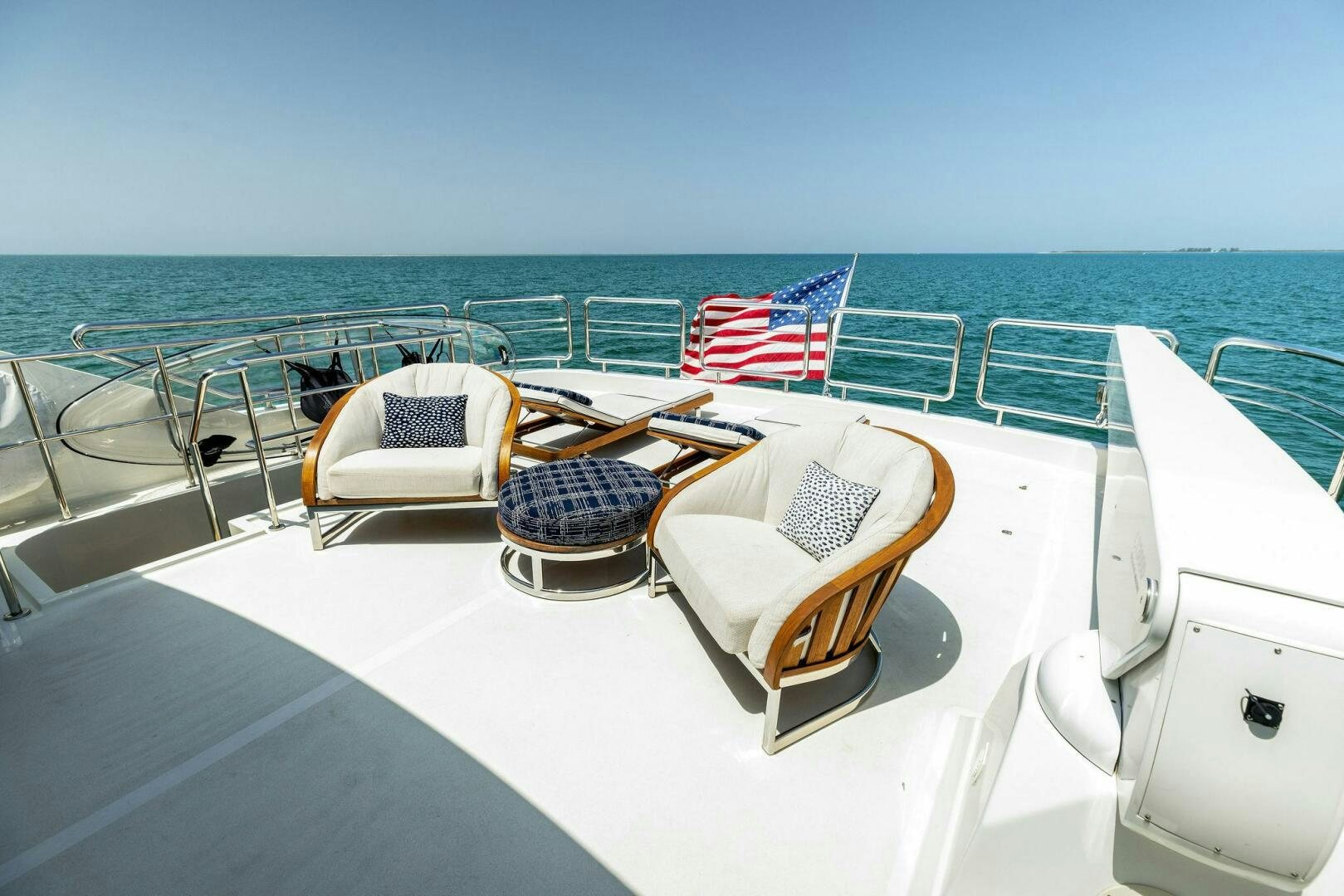 a boat on the water aboard SUNZSET Yacht for Sale