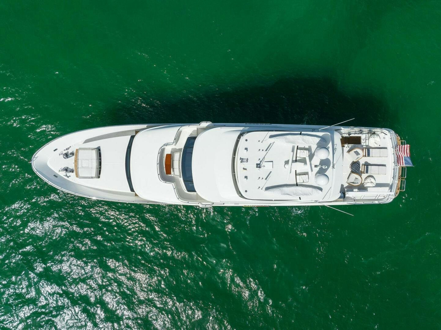 a white object with a number on it aboard SUNZSET Yacht for Sale