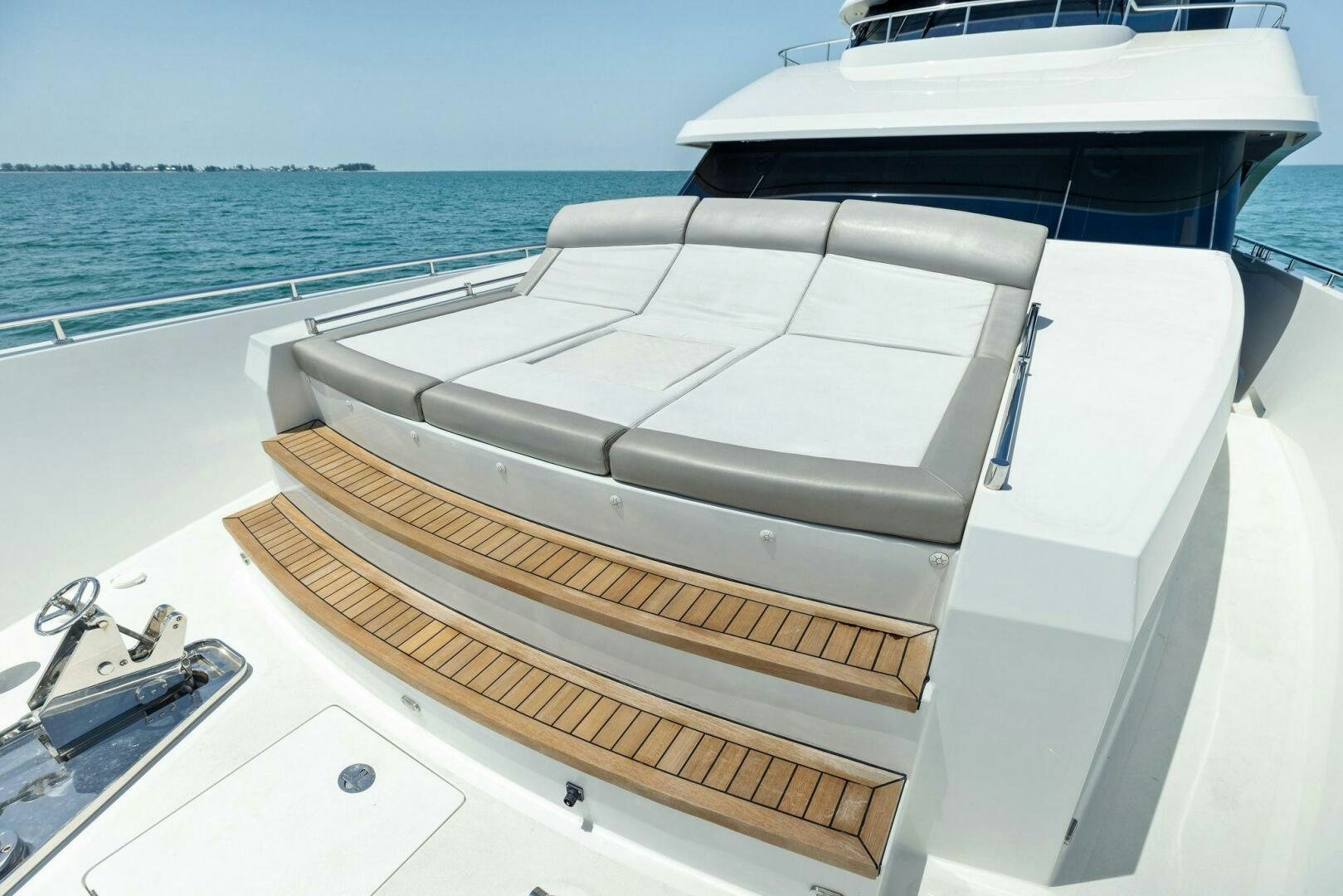 a boat on the water aboard SUNZSET Yacht for Sale