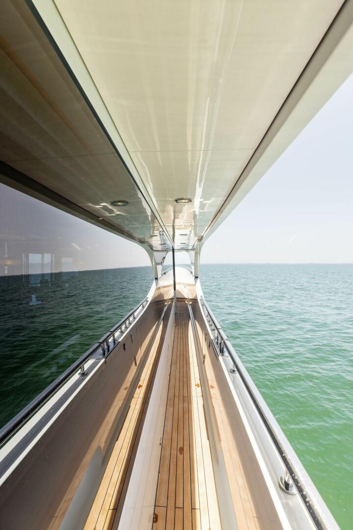 a boat on the water aboard SUNZSET Yacht for Sale