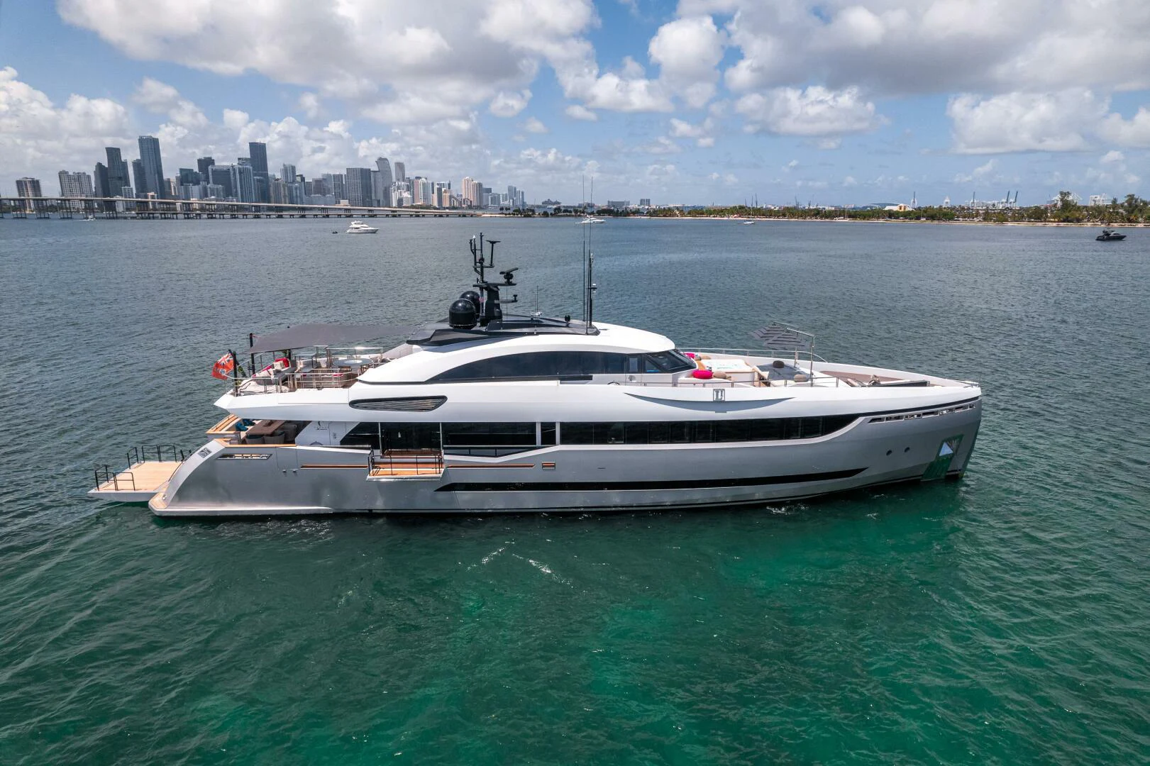 a boat in the water aboard LEUDIN I Yacht for Sale