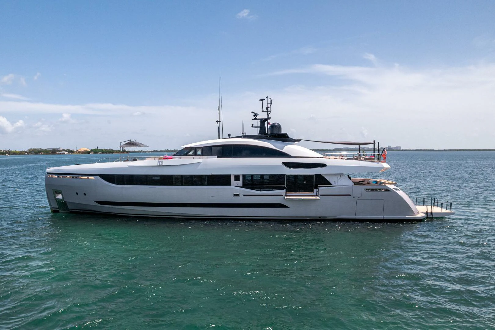 a boat in the water aboard LEUDIN I Yacht for Sale