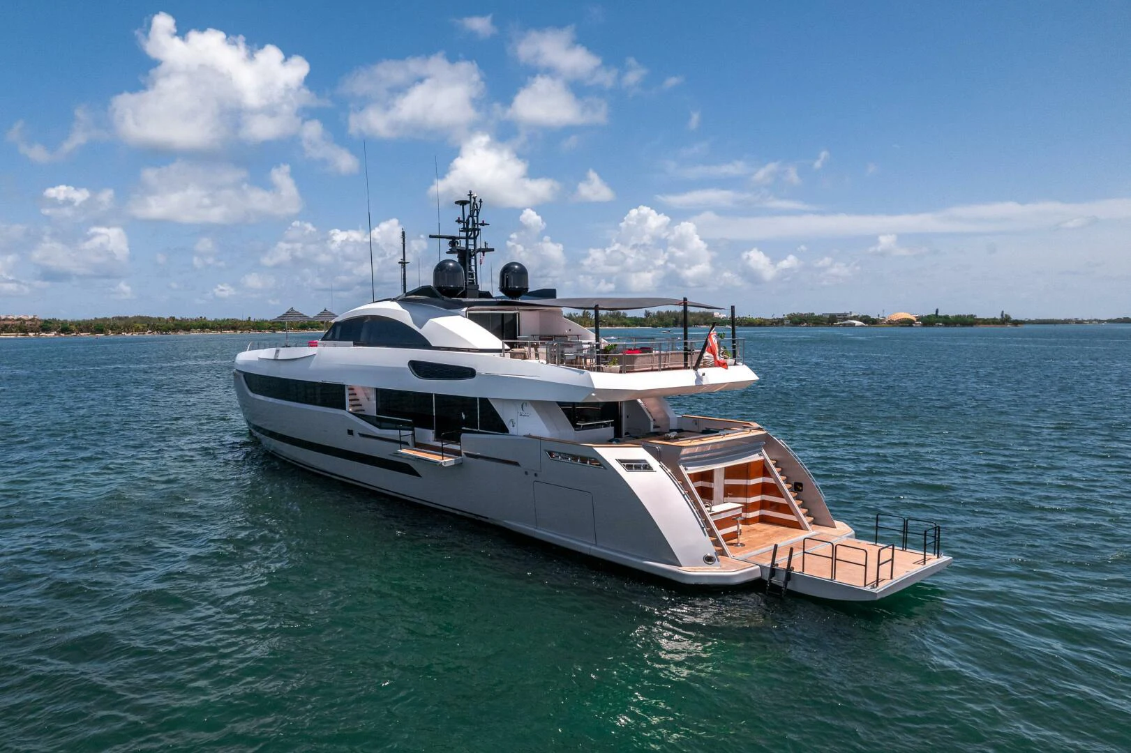 a boat in the water aboard LEUDIN I Yacht for Sale