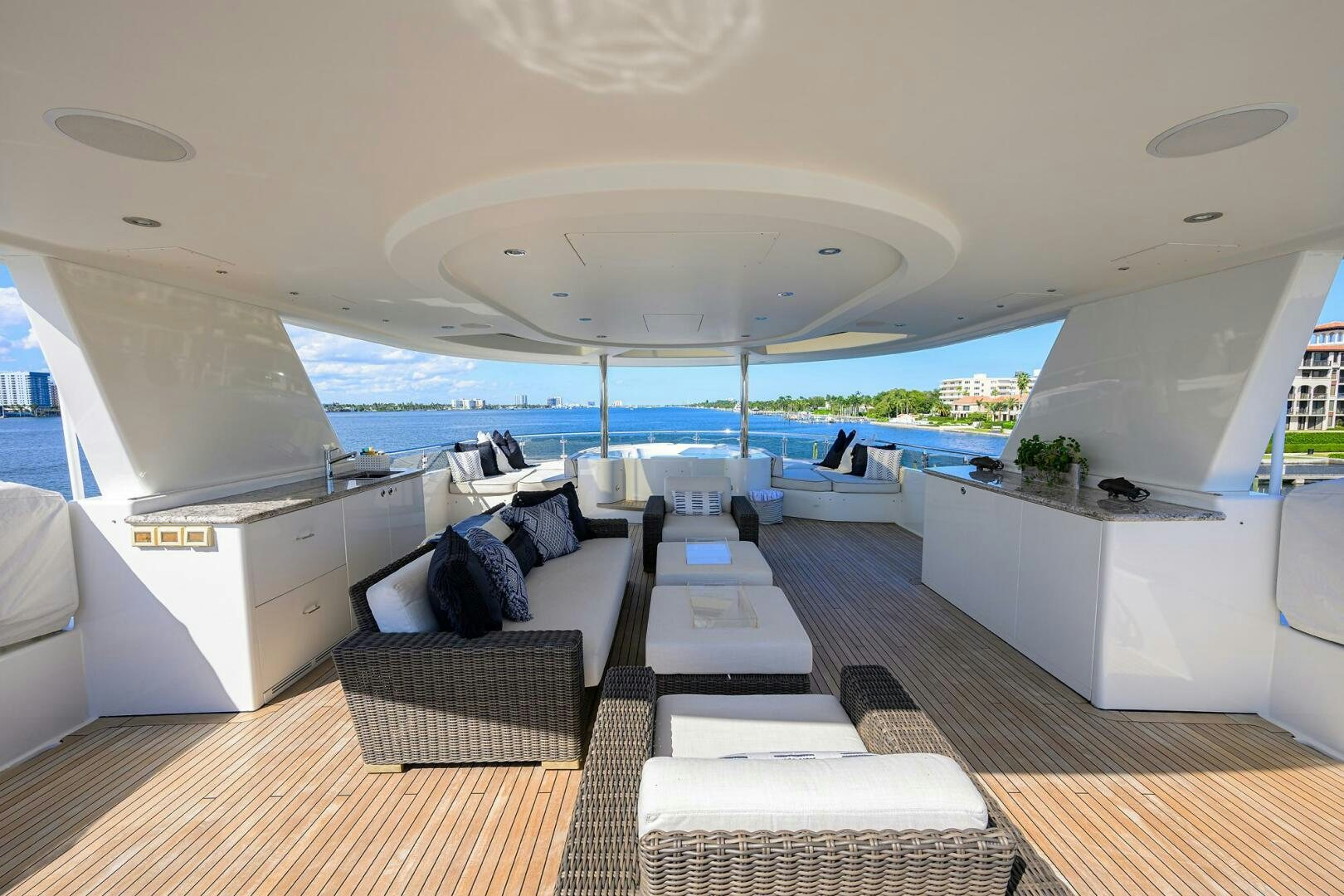inside of a boat aboard SARABETH Yacht for Sale