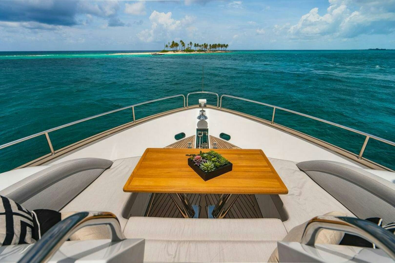 a boat on the water aboard PURA VIDA Yacht for Sale