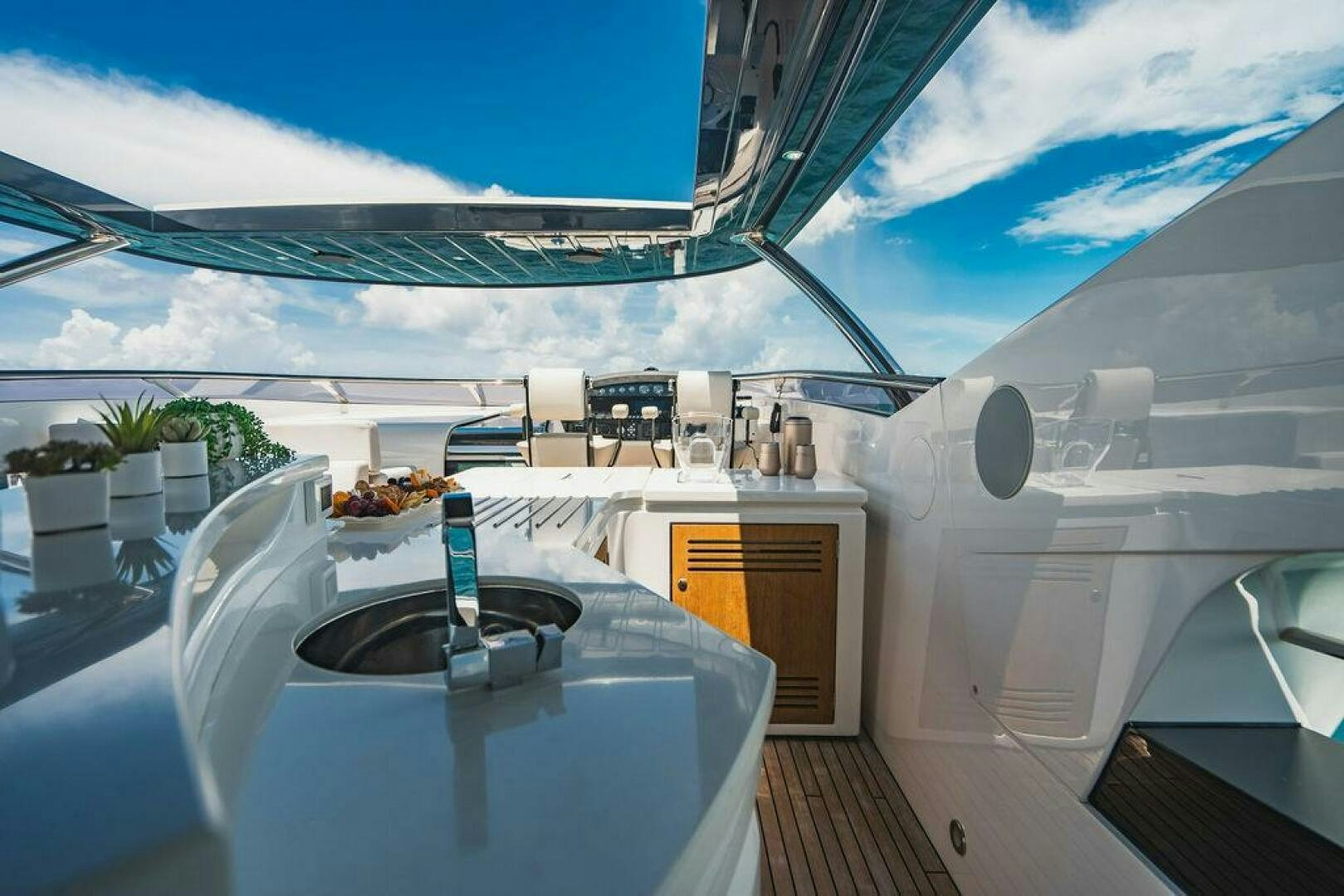 a boat on the water aboard PURA VIDA Yacht for Sale