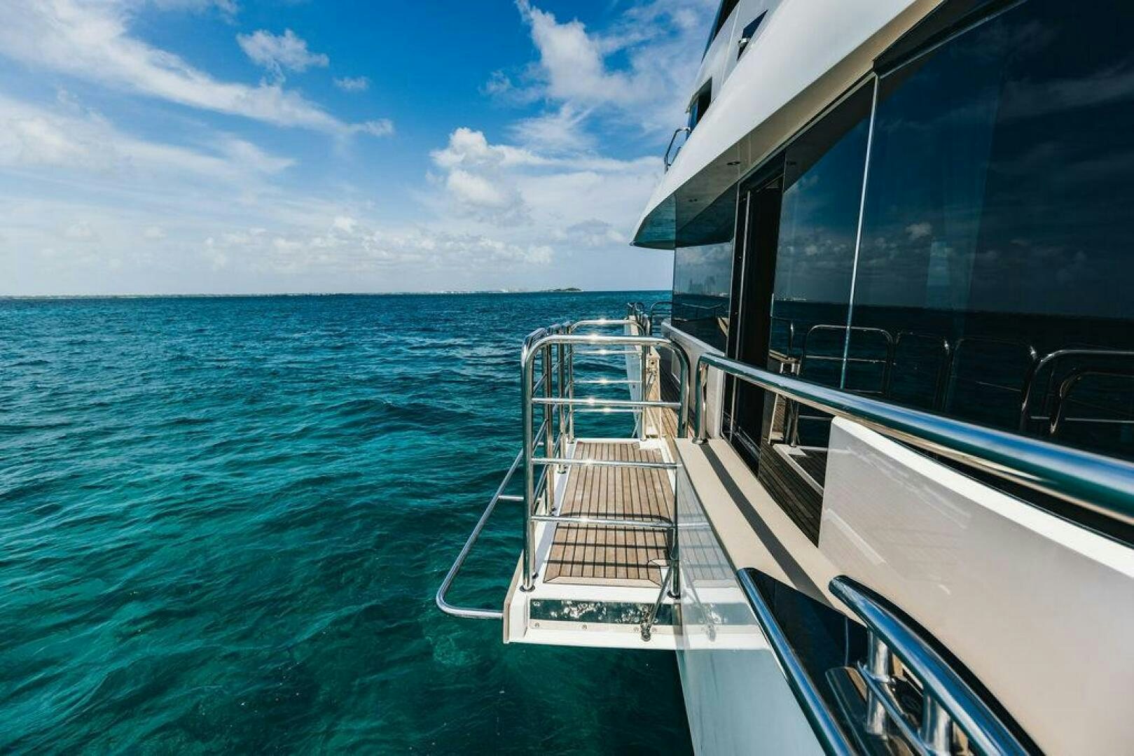 a boat on the water aboard PURA VIDA Yacht for Sale