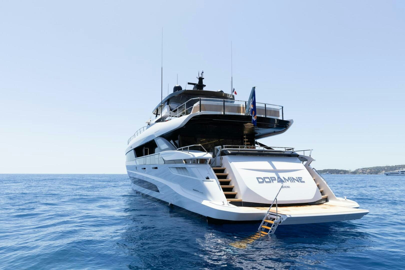 a boat in the water aboard ARTEMIS Yacht for Sale