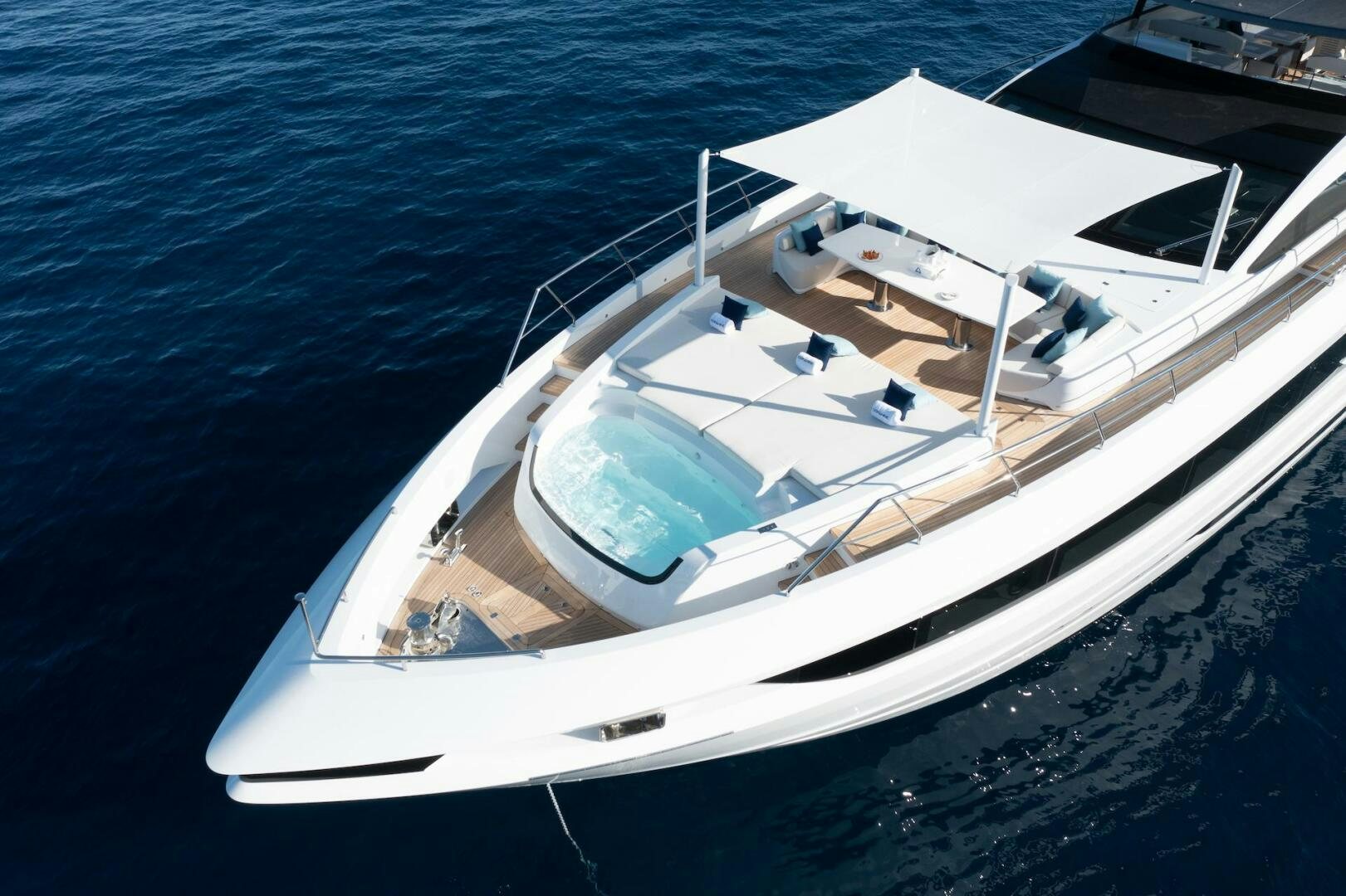 a boat on the water aboard ARTEMIS Yacht for Sale