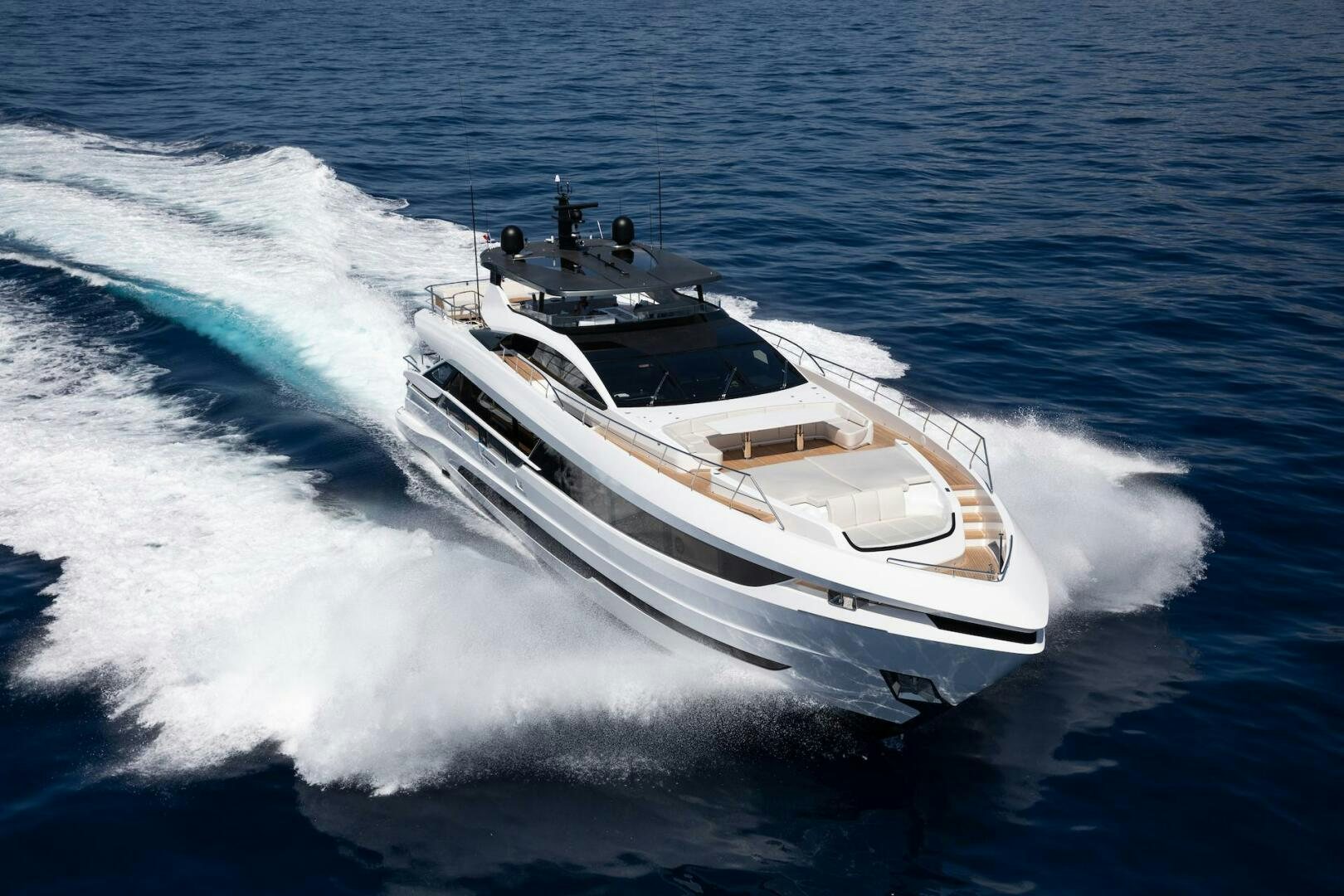 a boat on the water aboard ARTEMIS Yacht for Sale