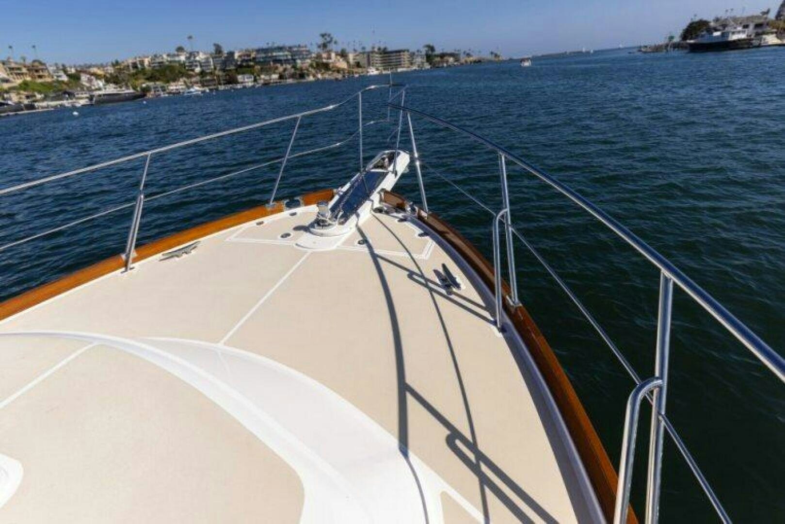 a boat on the water aboard FINALLY US Yacht for Sale