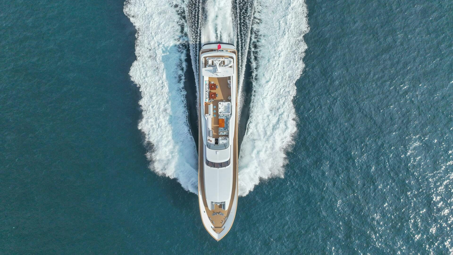 a white remote control aboard GLADIUS Yacht for Sale