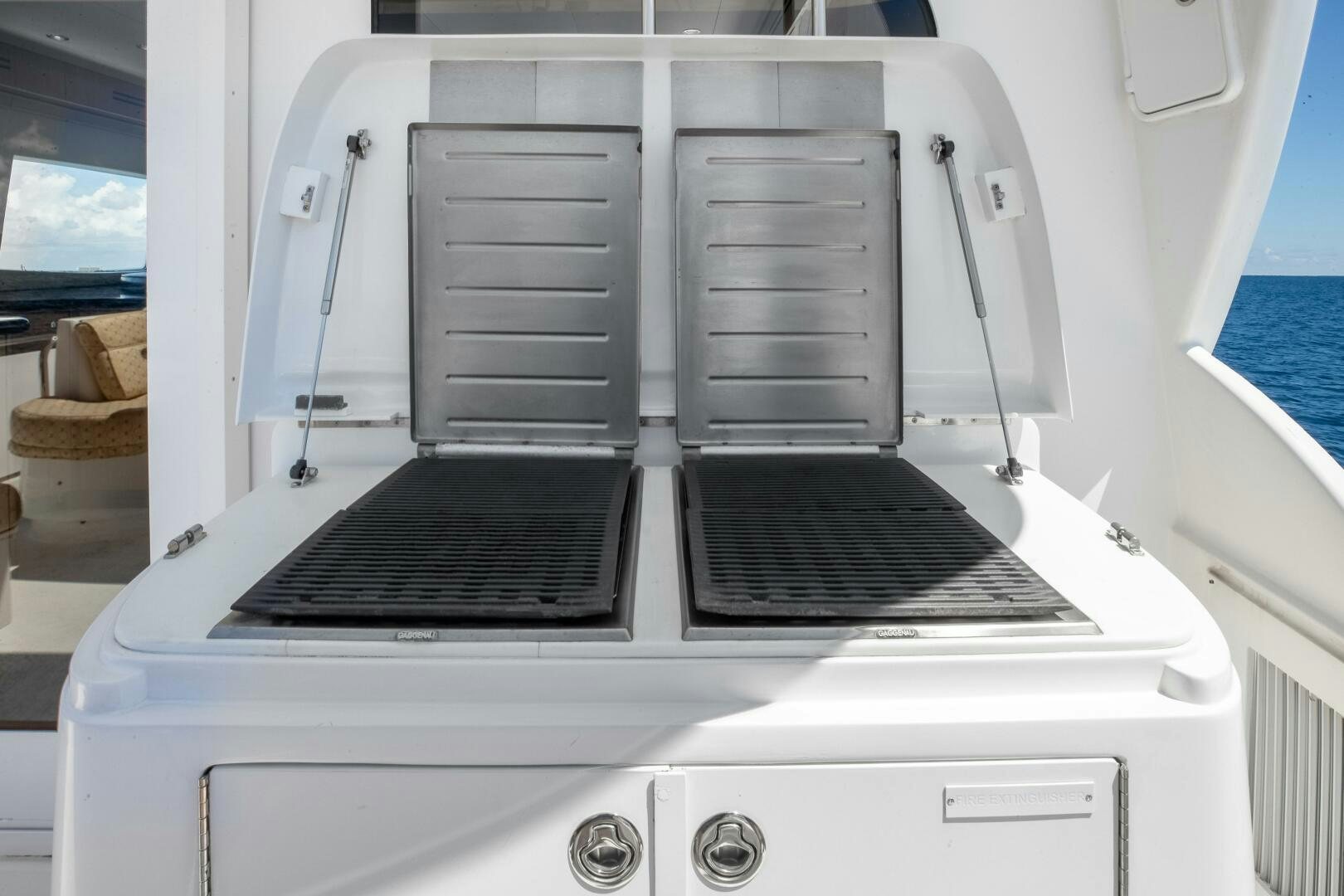 a machine with a vent aboard PIRATE RADIO Yacht for Sale