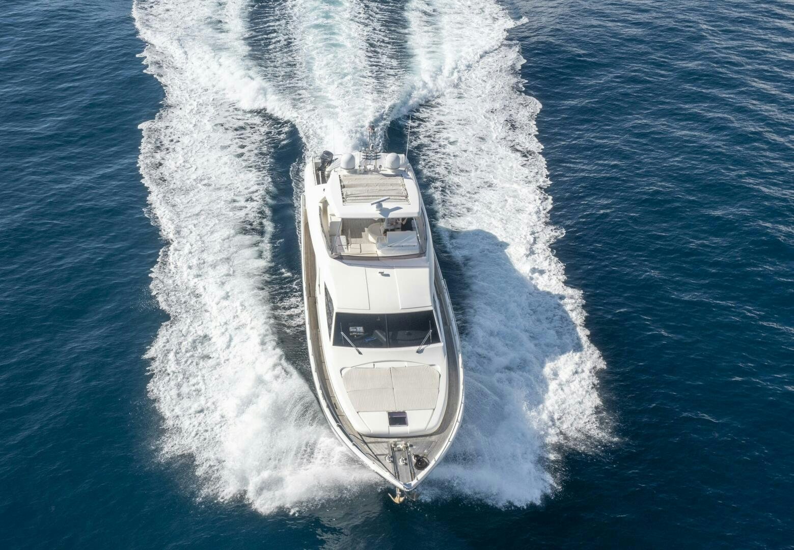 a boat on the water aboard CRYSTAL PARROT Yacht for Sale