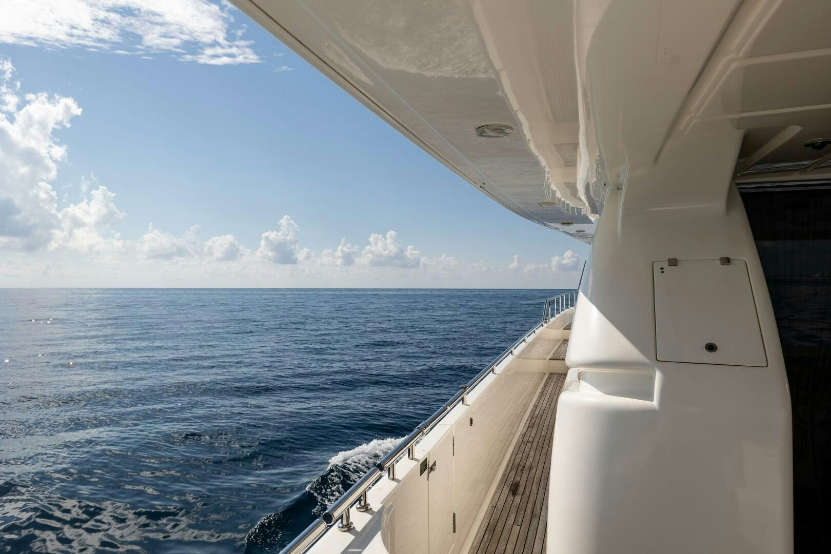 a boat on the water aboard CRYSTAL PARROT Yacht for Sale