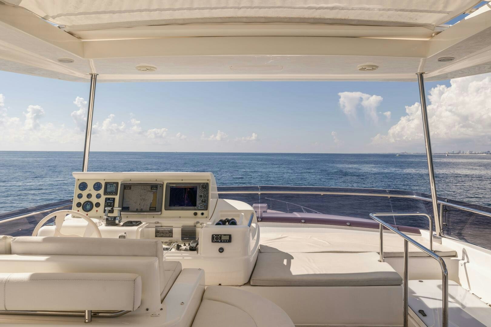 a boat on the water aboard CRYSTAL PARROT Yacht for Sale
