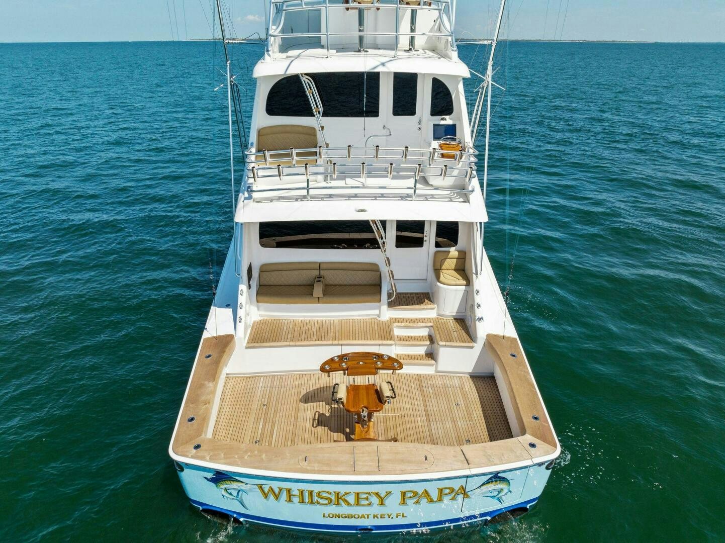 a boat in the water aboard WHISKEY PAPA Yacht for Sale