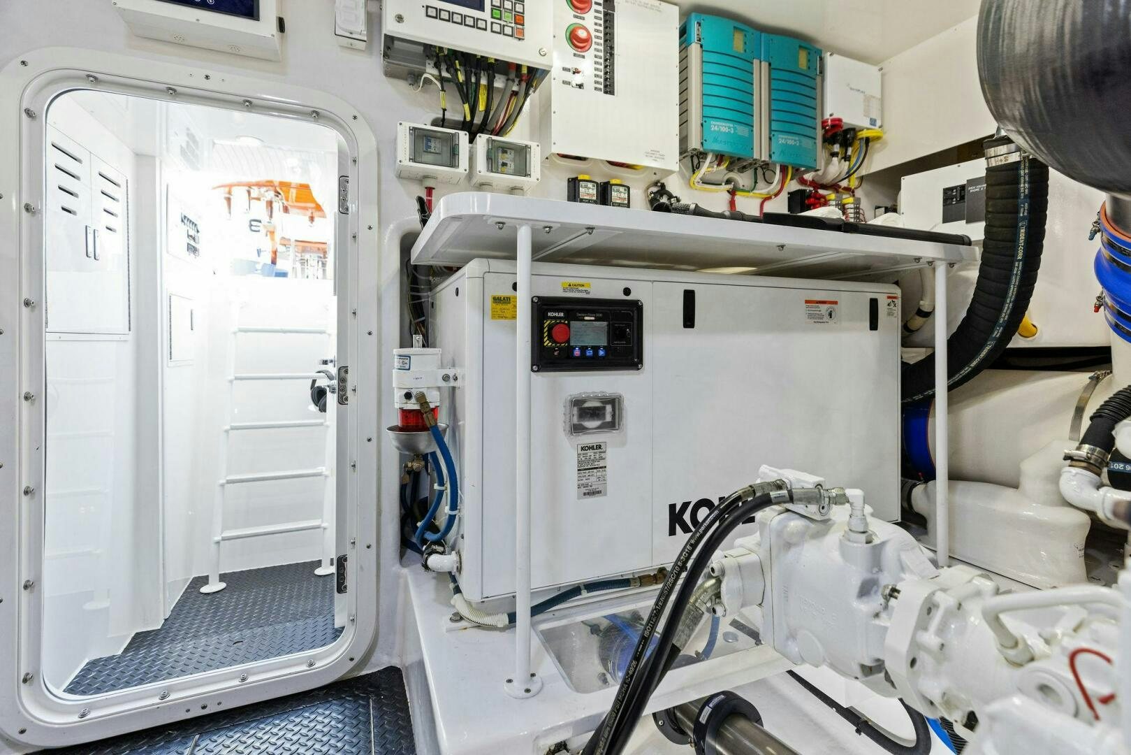 a room with medical equipment aboard WHISKEY PAPA Yacht for Sale