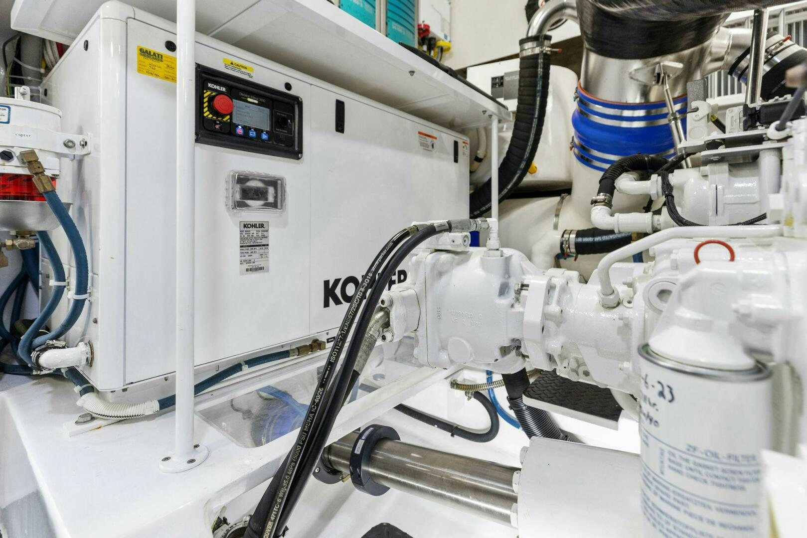close-up of a machine aboard WHISKEY PAPA Yacht for Sale