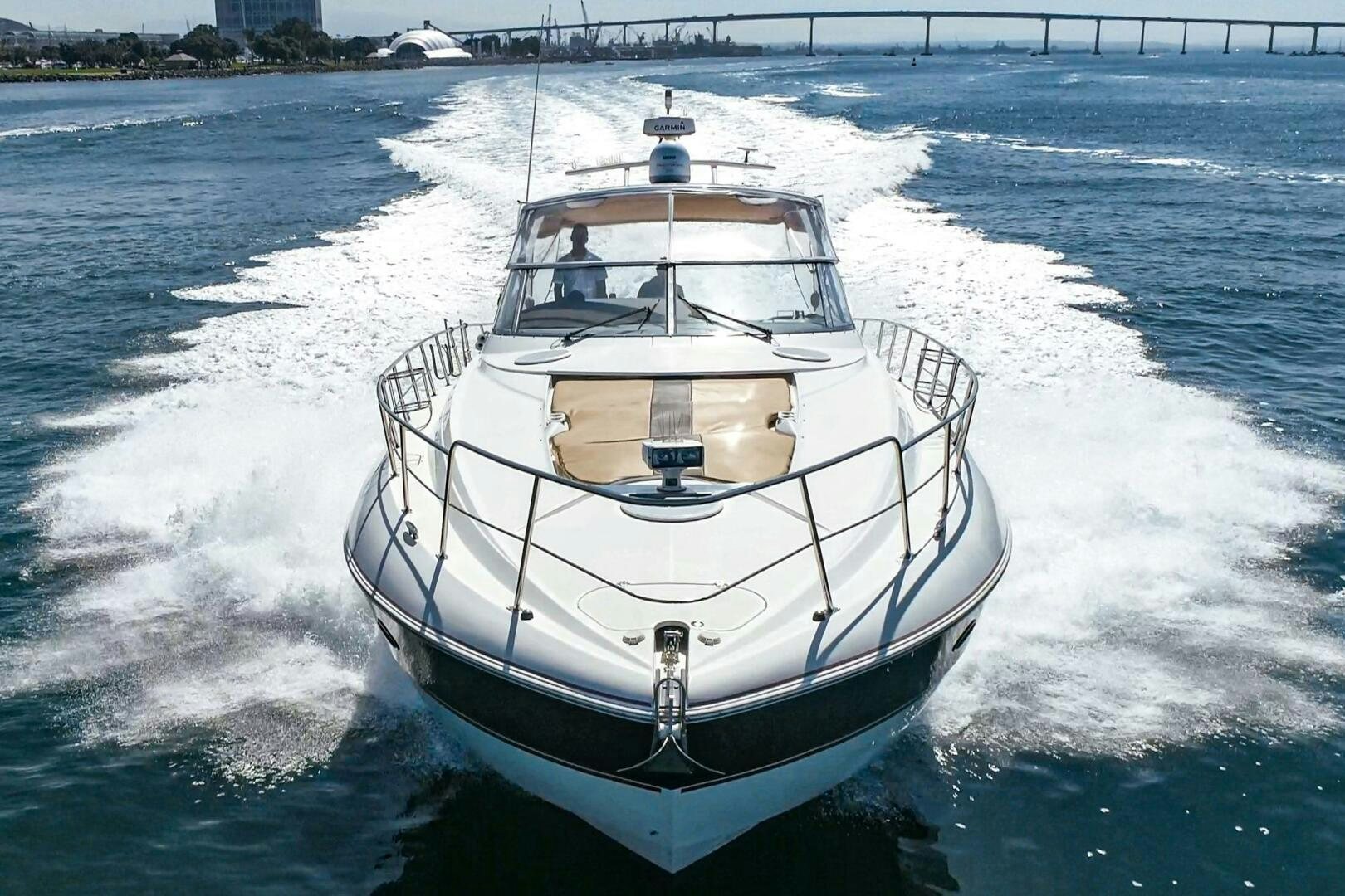a boat on the water aboard MYSTIQUE Yacht for Sale