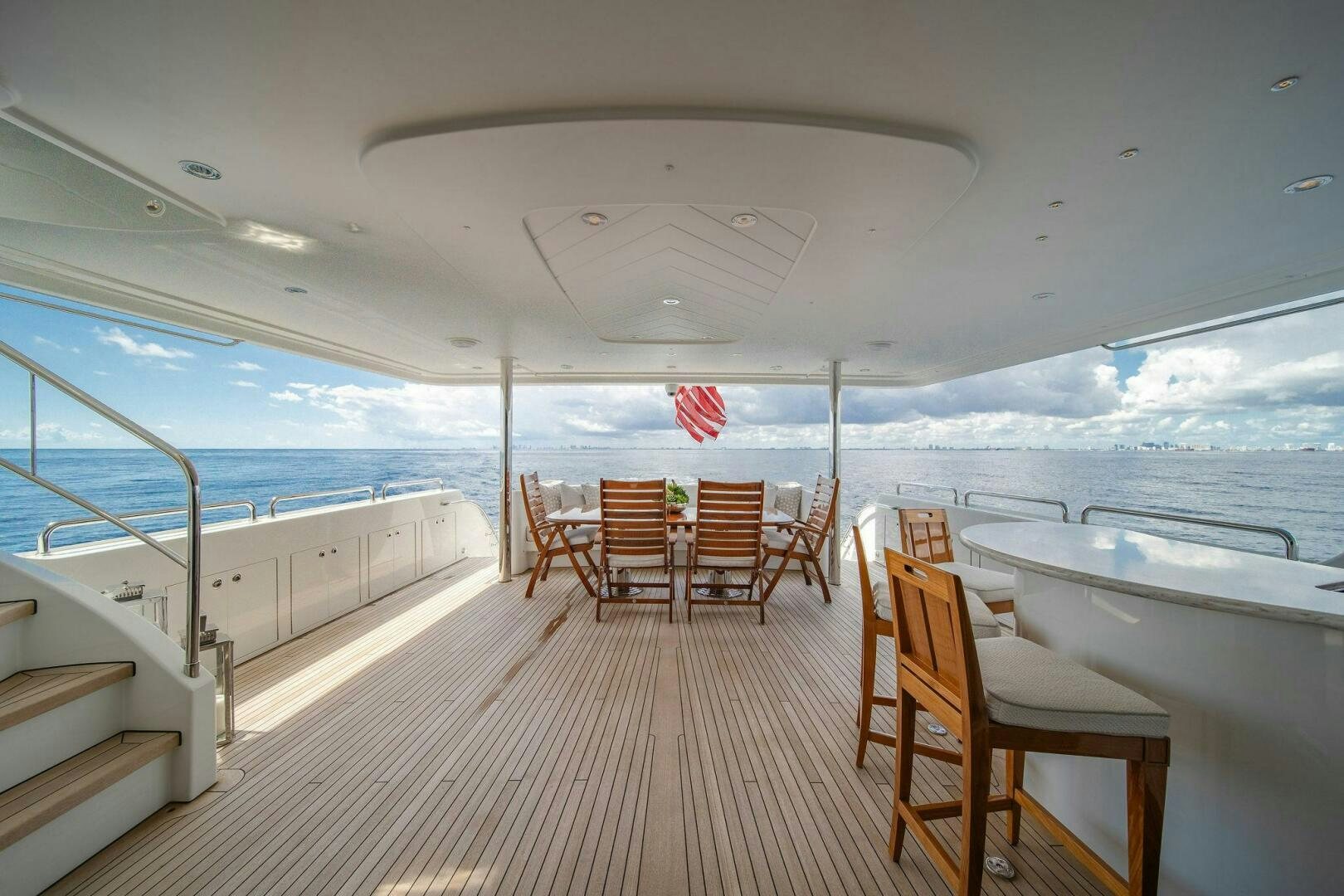 a boat on the water aboard JEANNIETINI NAME RESERVED Yacht for Sale