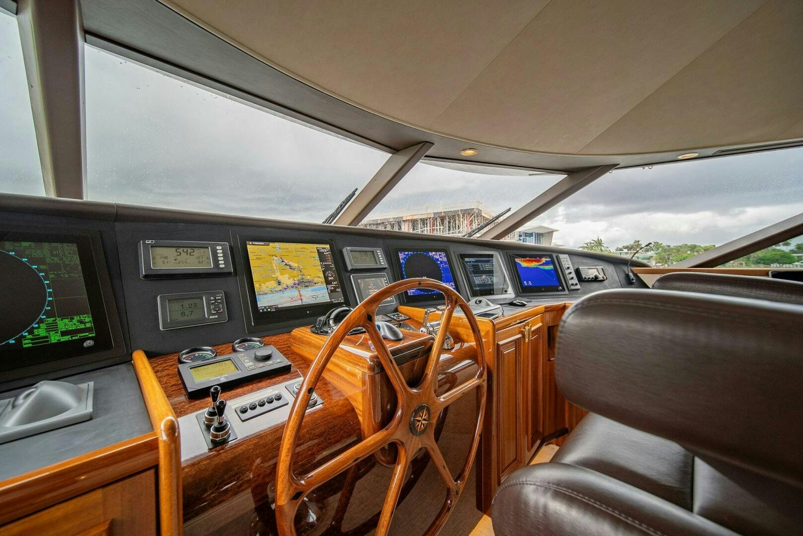 inside of a bus aboard JEANNIETINI NAME RESERVED Yacht for Sale