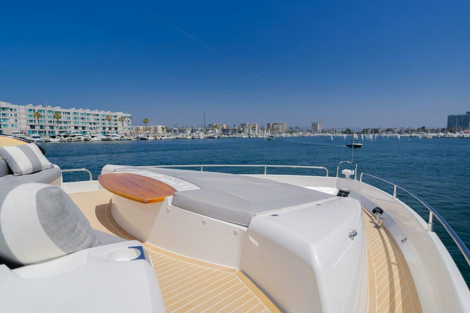 a boat on the water aboard INDECENT PROPOSAL IV Yacht for Sale
